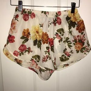 Floral shorts